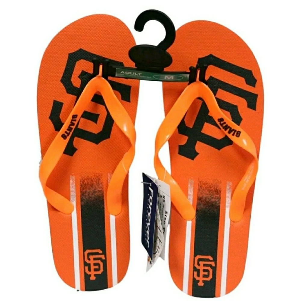 💥 San Francisco giants Flip Flops NWT